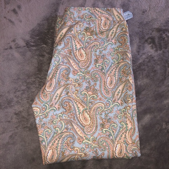 Paisley Pattered Slacks - Picture 4 of 4